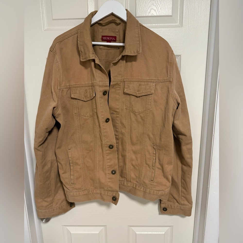 Merona Women's Brown Jean Jacket